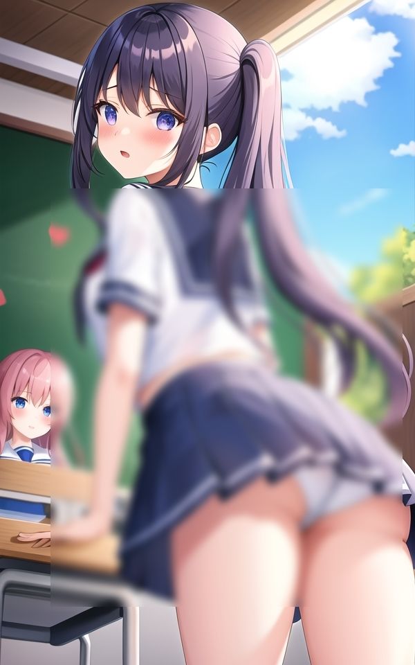 サンプル画像1:そんなところから見たらダメなんだからね(夢の始まり) [d_404645]