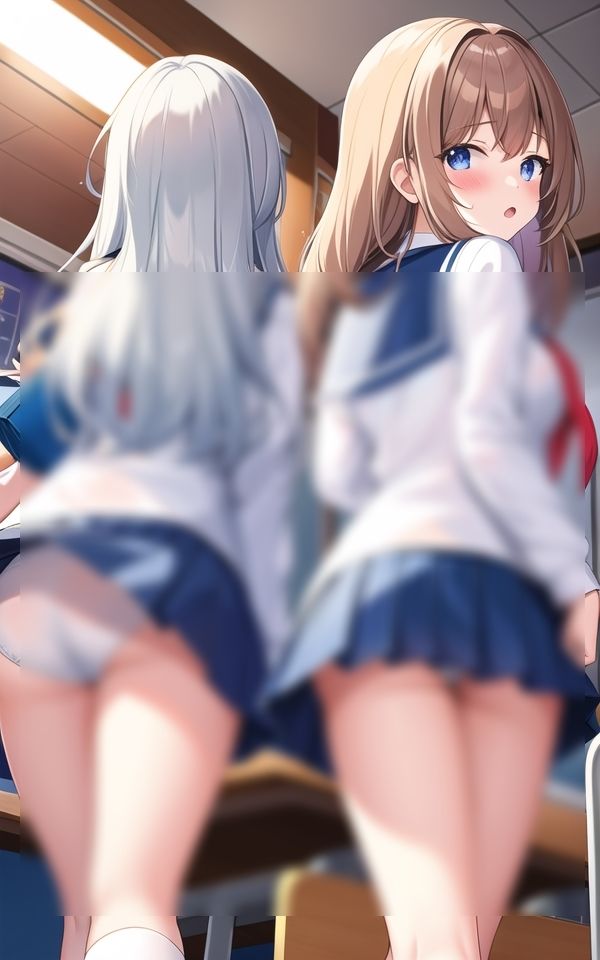 サンプル画像4:そんなところから見たらダメなんだからね(夢の始まり) [d_404645]