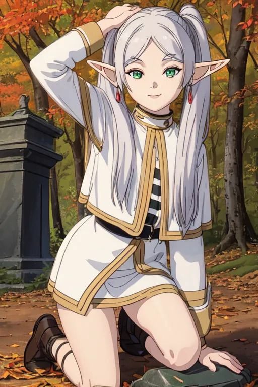 サンプル画像1:絶対にチ●ポなんか負けない→チ●ポには勝てなかったよ【フリ●レン100人中出しコスプレ有】(fanbook) [d_404654]