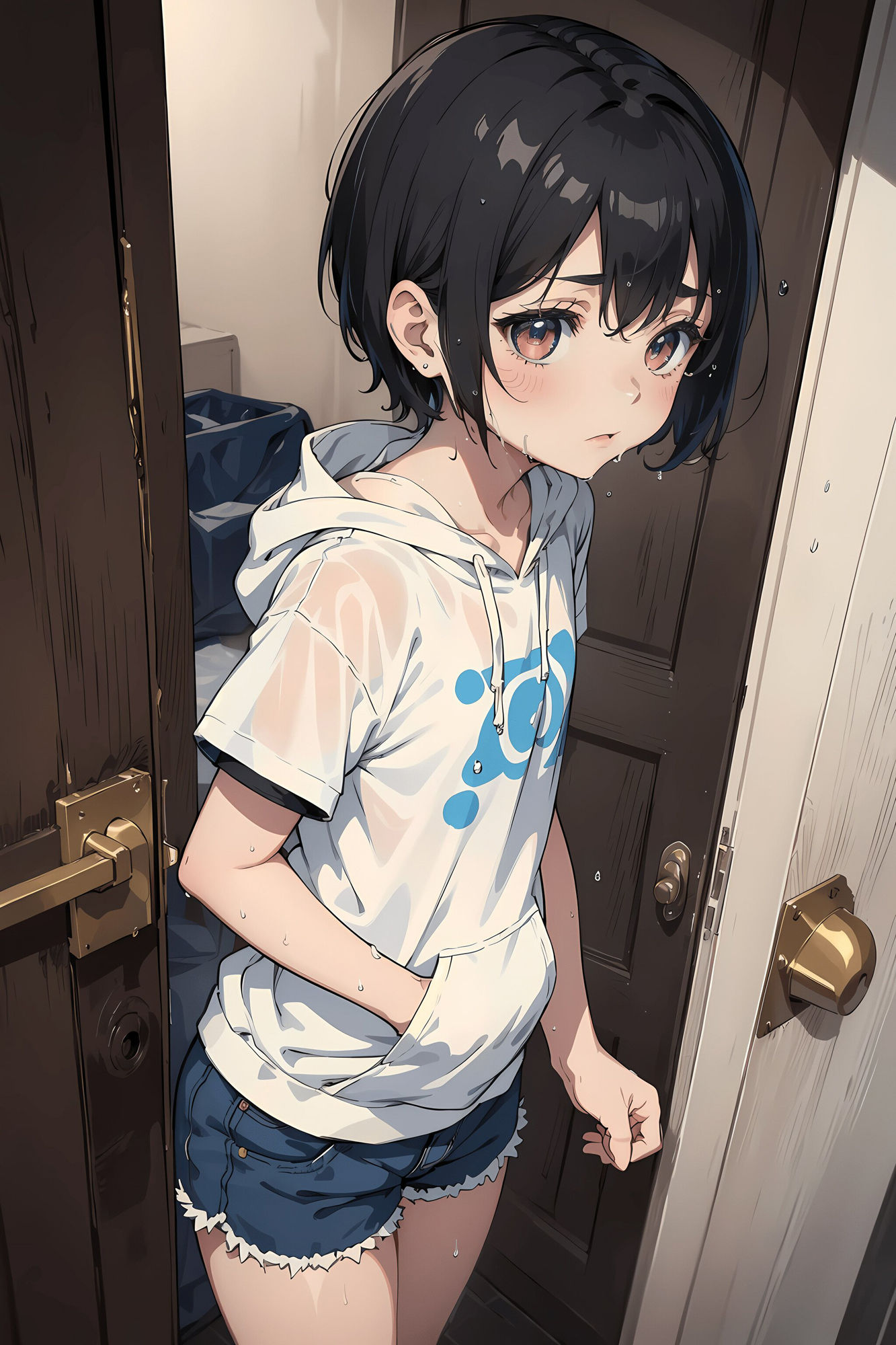 サンプル画像4:近所のボーイッシュな子を手懐けてみた(るんぽす) [d_404686]