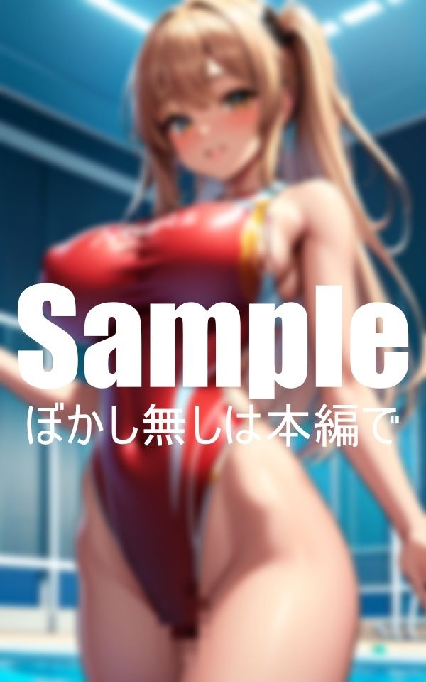 サンプル画像3:褐色競泳美女の爆乳観察(変態コロシアム) [d_404731]