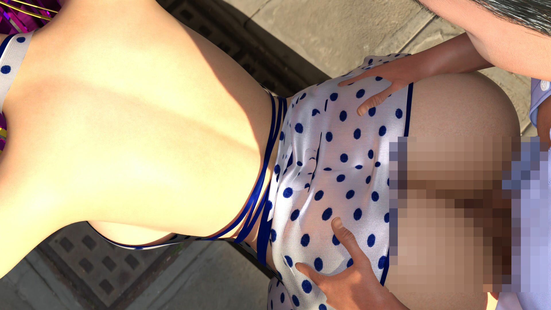 サンプル画像3:格闘系オンナ麻○捜査官のレ○プ現場（立ちバック）(Ozone_Layer) [d_404742]