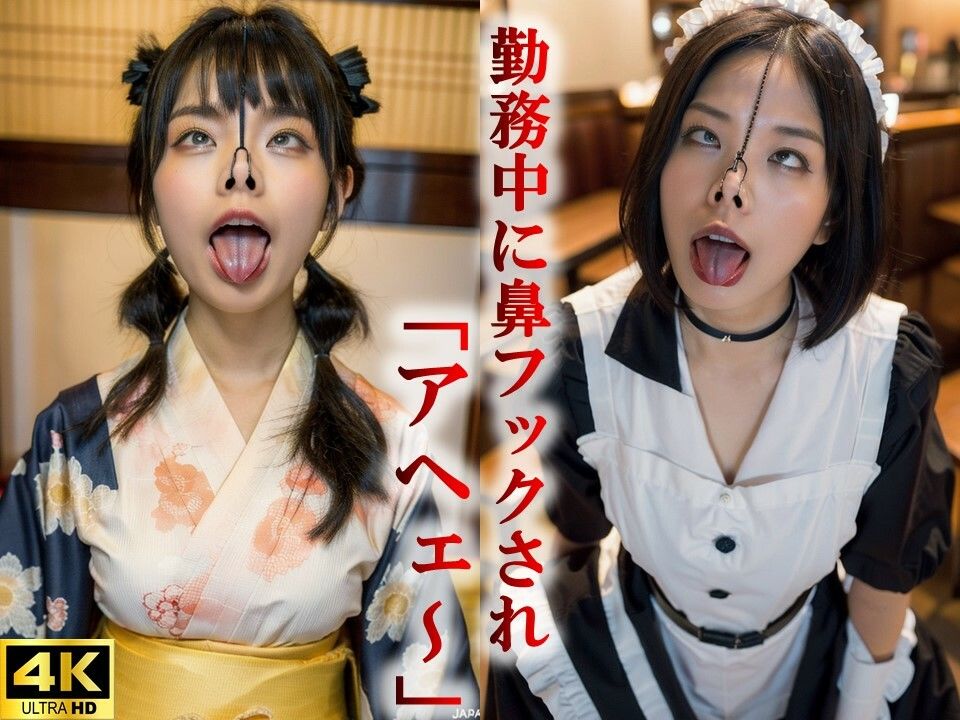 サンプル画像2:アヘ顔×鼻フック(まーどか) [d_404807]