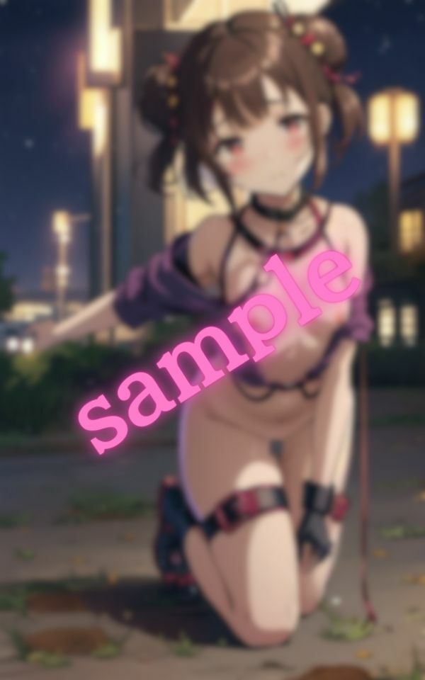 サンプル画像1:奴●美少女ペットの首輪調教(美女天国) [d_404811]