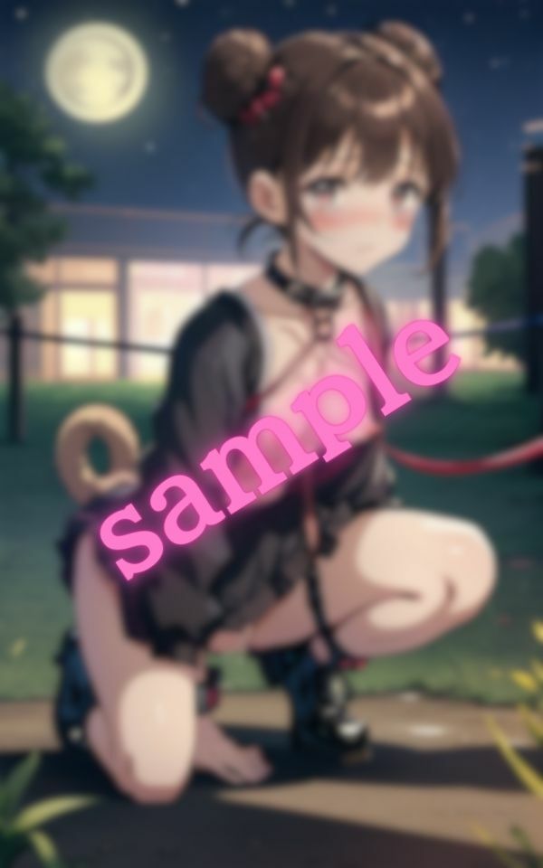 サンプル画像4:奴●美少女ペットの首輪調教(美女天国) [d_404811]