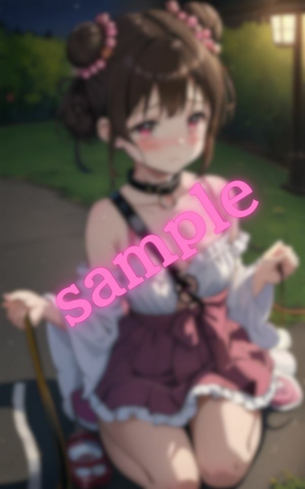 奴●美少女ペットの首輪調教のサンプル画像 6