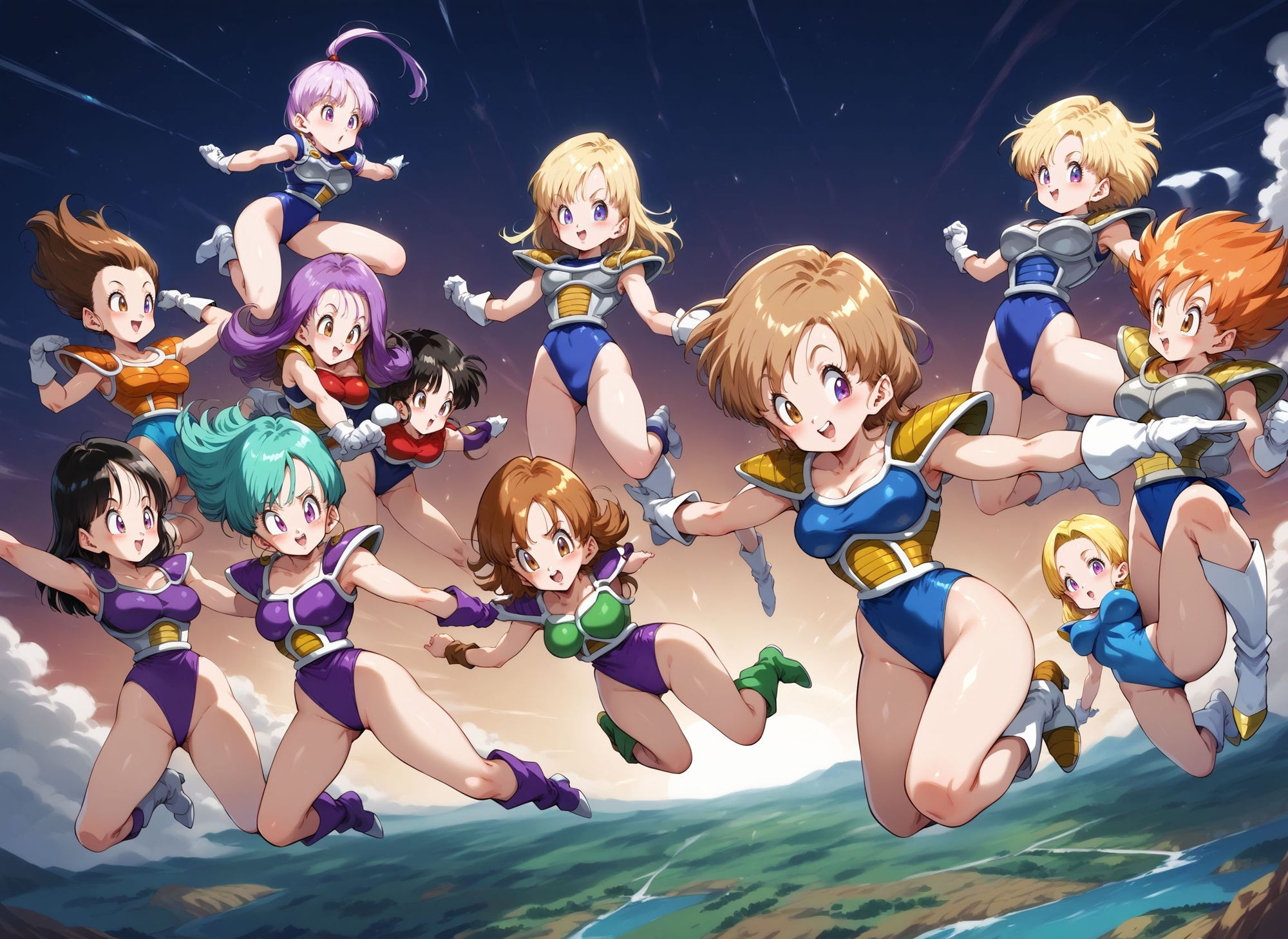 サンプル画像2:DRAGON HAREM 性欲も戦闘民族並！(健やかな体) [d_404901]