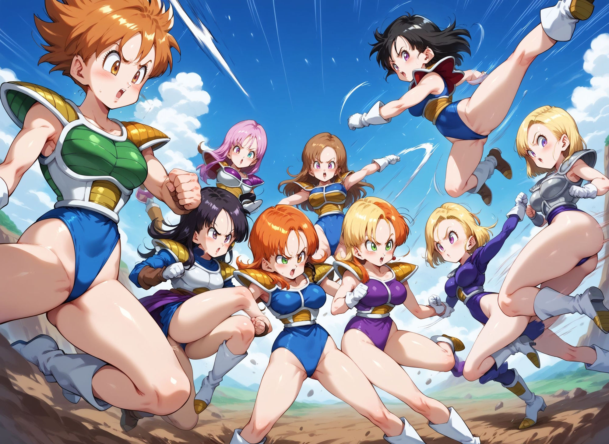 サンプル画像5:DRAGON HAREM 性欲も戦闘民族並！(健やかな体) [d_404901]