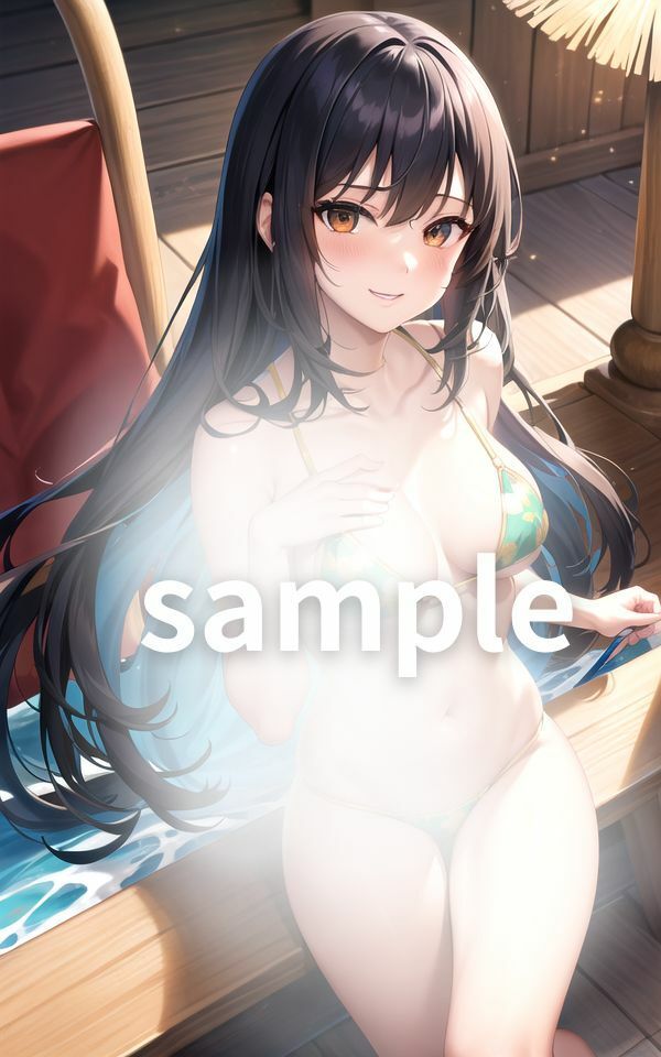 サンプル画像4:ヌーディストビーチの大胆なお姉さん3(AIuk) [d_404909]