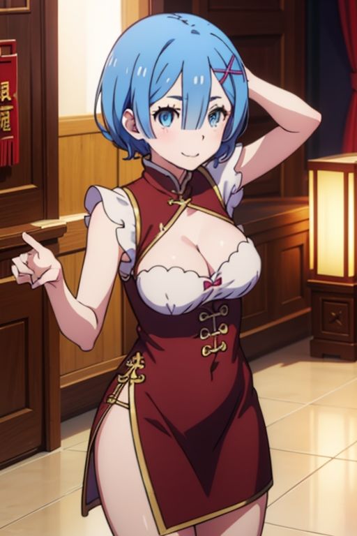 サンプル画像6:レムと始めるコスプレまつり！ 萌え萌えコスプレ12変化＋α(とろとろ本舗) [d_405001]