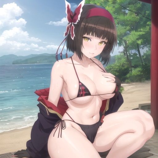 サンプル画像2:澪様 CG集(黒隊) [d_405020]