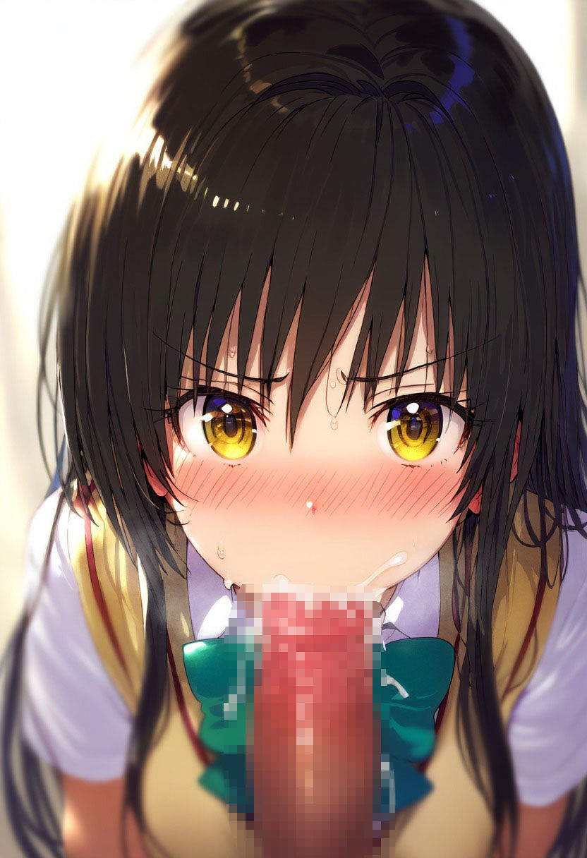 サンプル画像2:To L〇VEる 古〇川唯 制服中だしエッチCG集(amaoto) [d_405036]