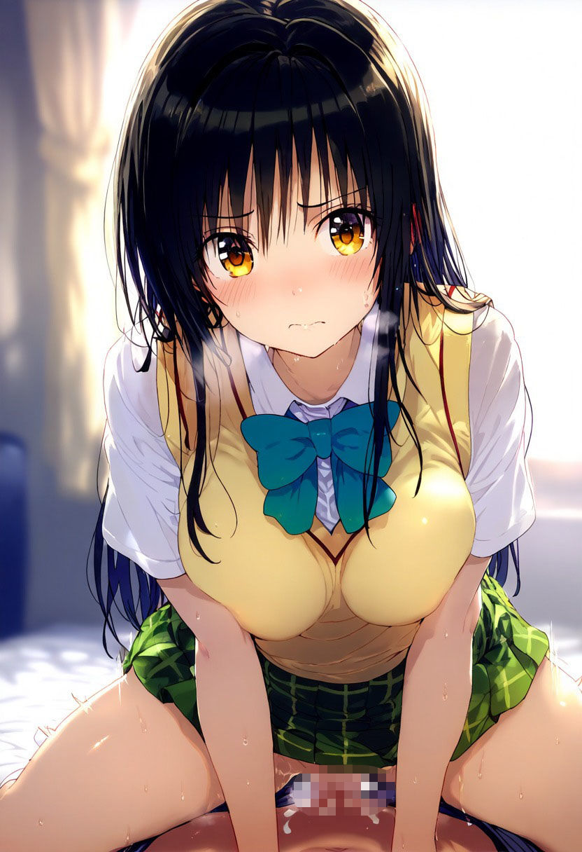 サンプル画像3:To L〇VEる 古〇川唯 制服中だしエッチCG集(amaoto) [d_405036]