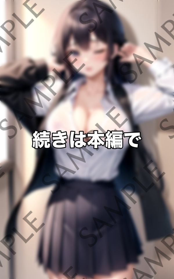 サンプル画像4:どきどき..濡れ濡れ…ノーブラ登校(ボインの時間) [d_405049]