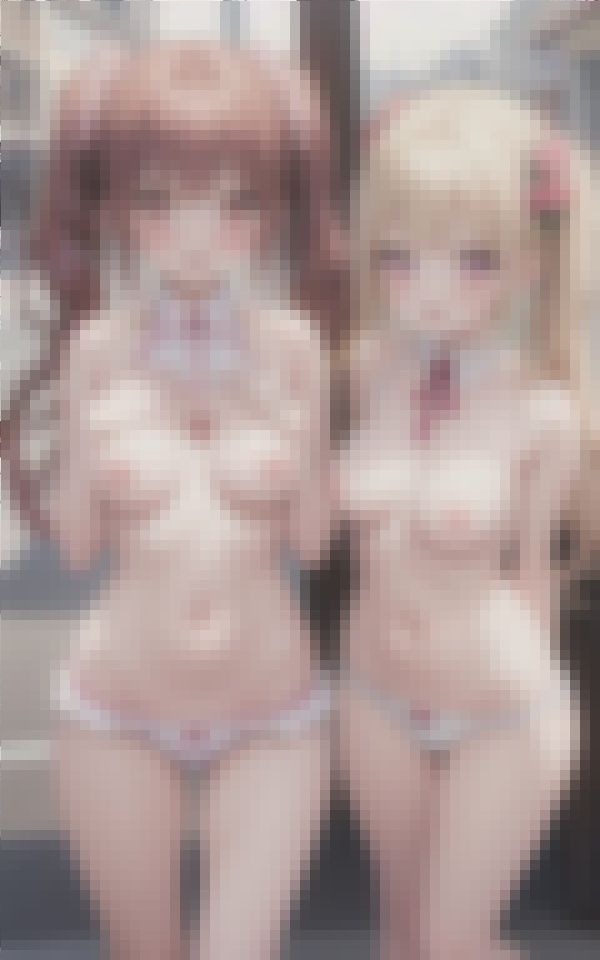 サンプル画像2:百合で露出はじめました。(aiの本棚) [d_405096]