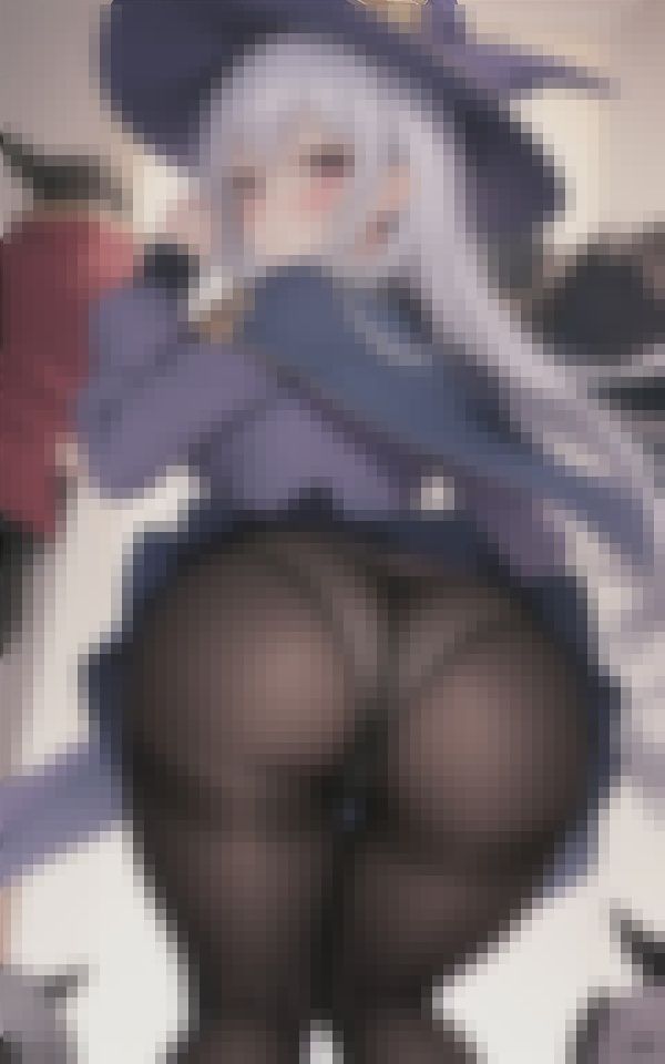 サンプル画像1:思わず嗅ぎたくなる尻デカ魔法使い(Ai書店) [d_405112]