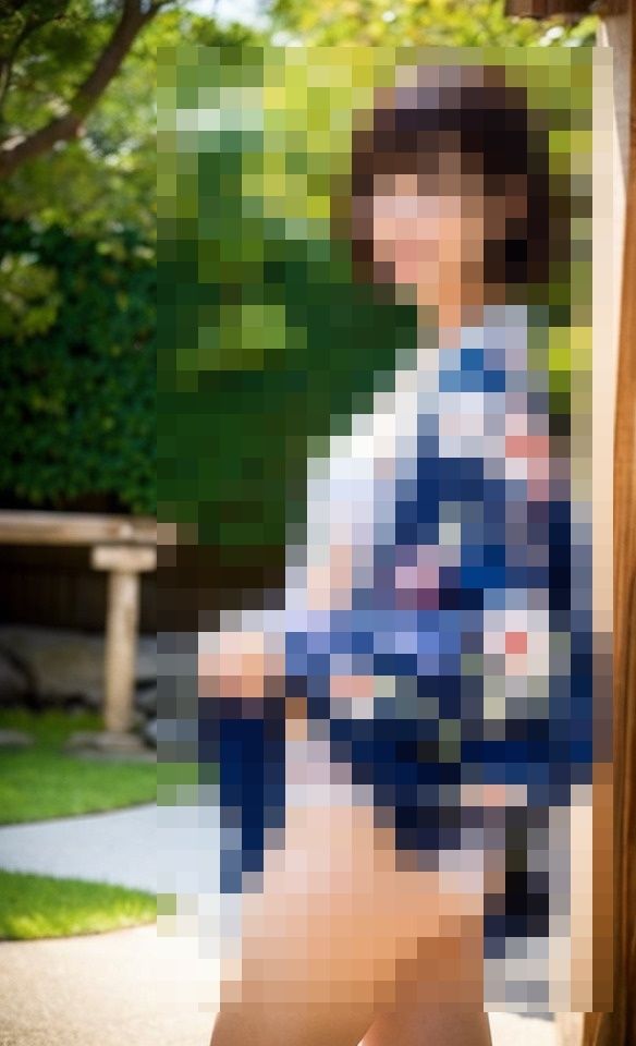 サンプル画像4:妻と旅館へ旅行に行ったら熟女の女将さんが夜になると浴衣を脱ぎながら誘って来た(推) [d_405144]