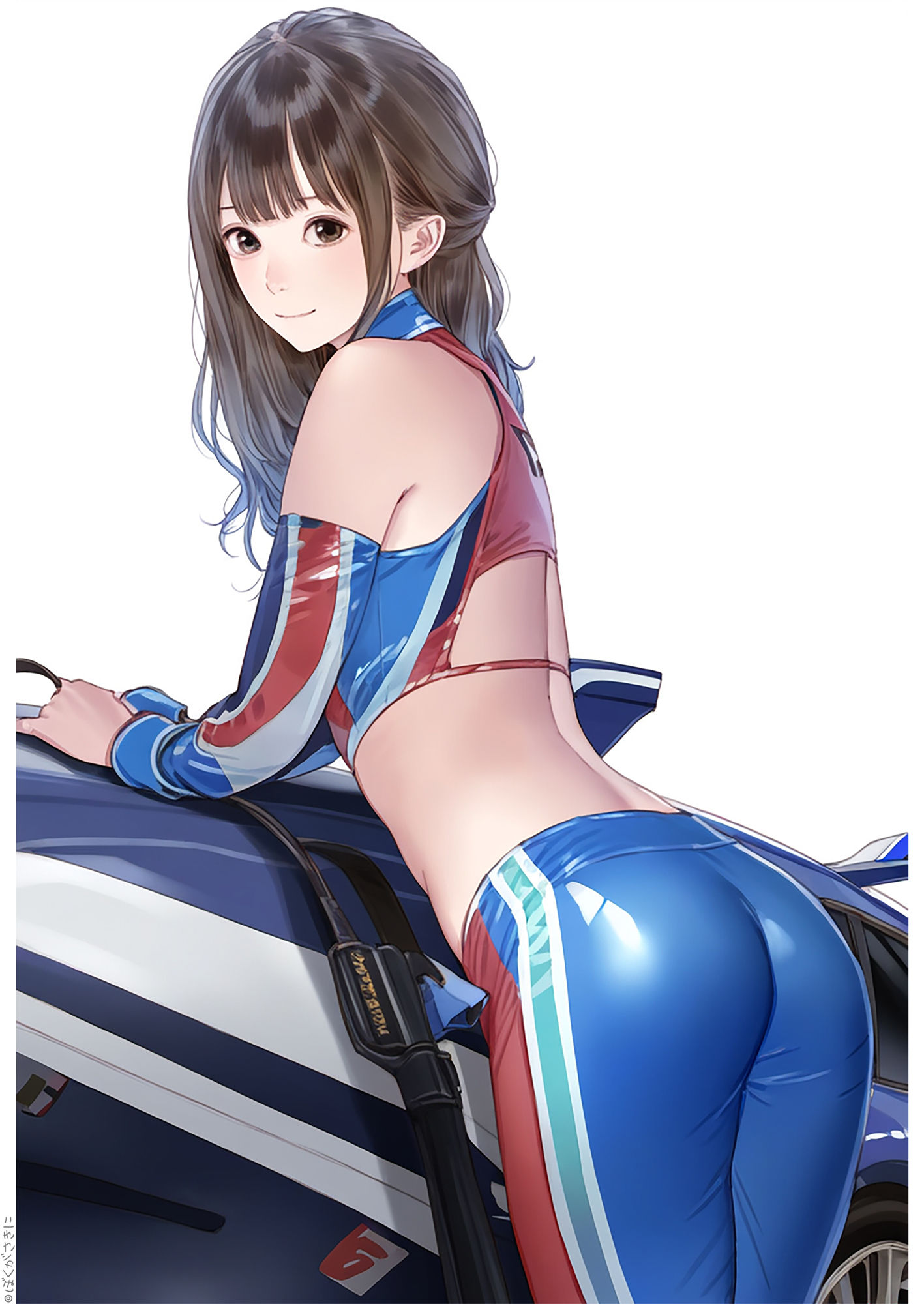 サンプル画像2:イケてる女子のお尻 レースクイーン編(ぼくがさきに) [d_405174]