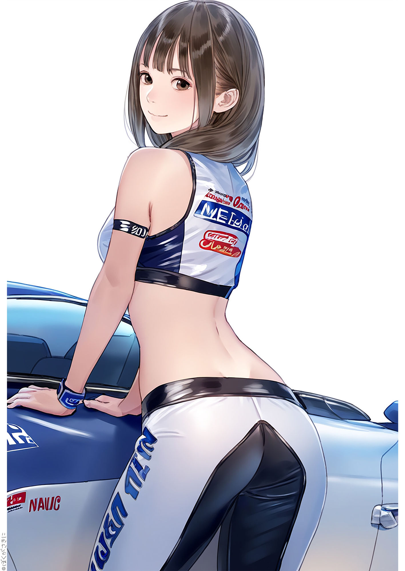 サンプル画像4:イケてる女子のお尻 レースクイーン編(ぼくがさきに) [d_405174]