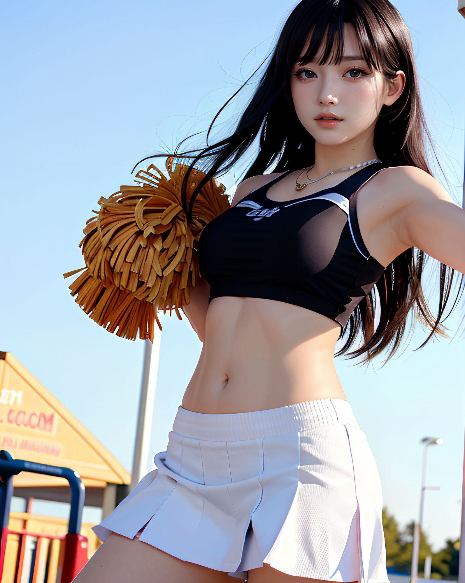 サンプル画像4:チアガール(Liyu(りゆ)) [d_405236]