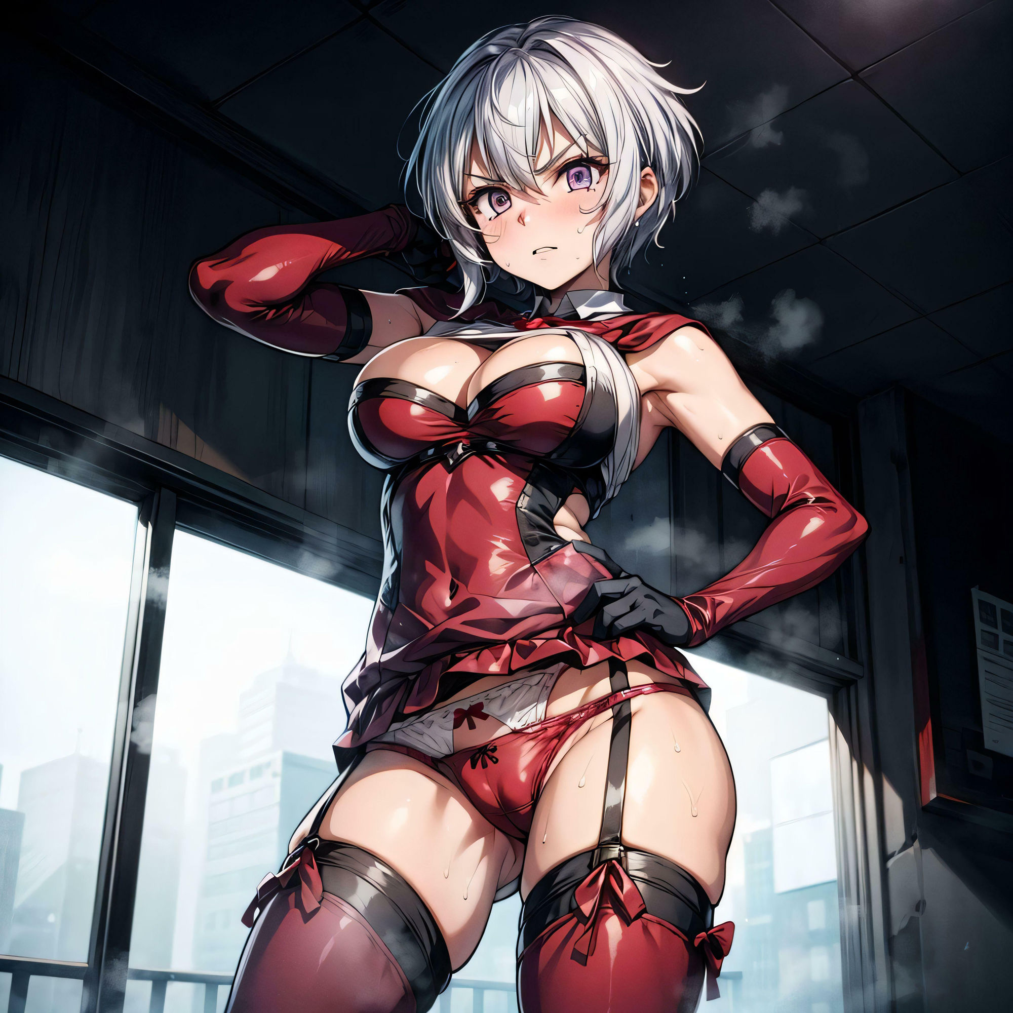 サンプル画像5:脱いでやるぜ(わすれものポスト) [d_405285]