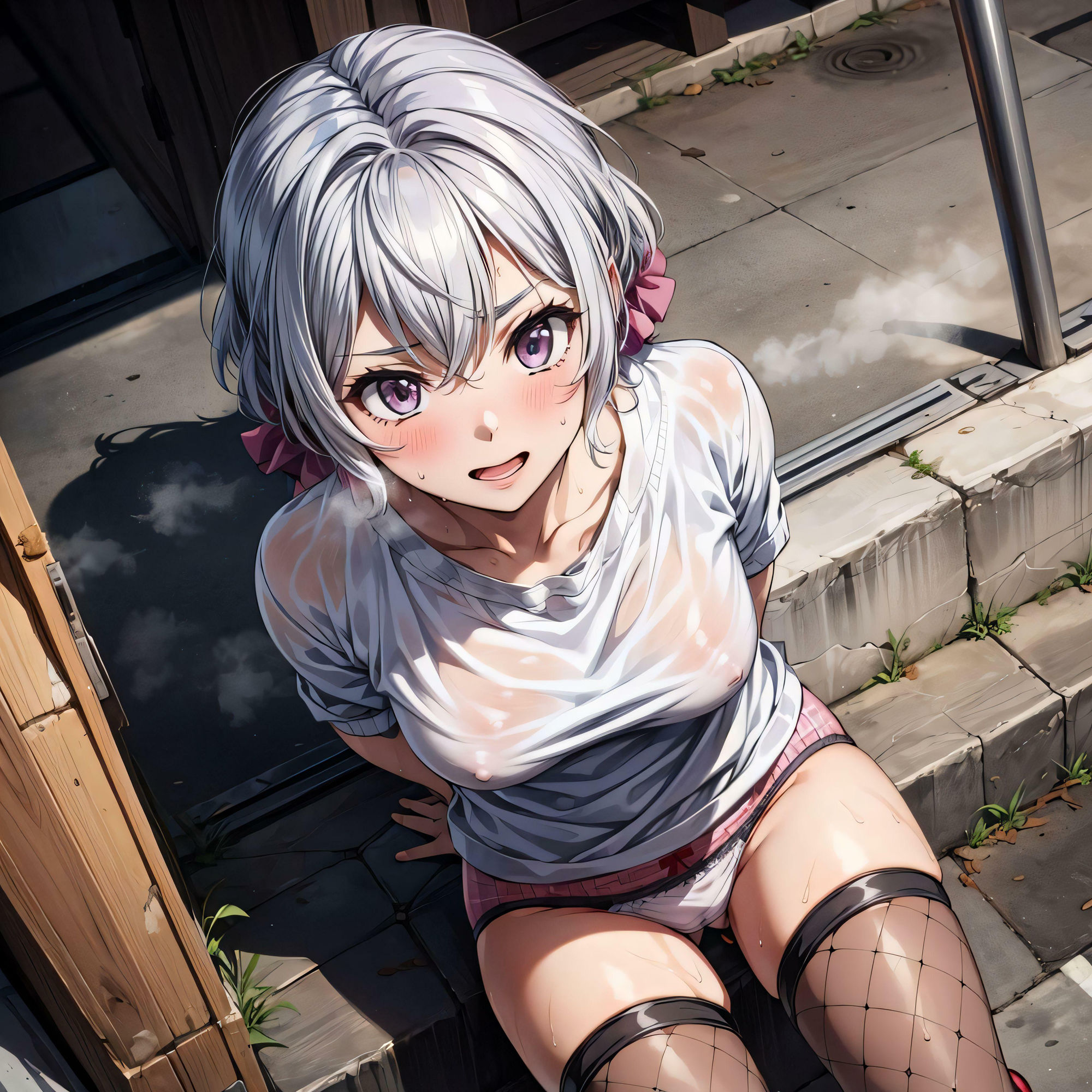 サンプル画像2:太ももばっかみやがって(あめつちこよみ) [d_405290]