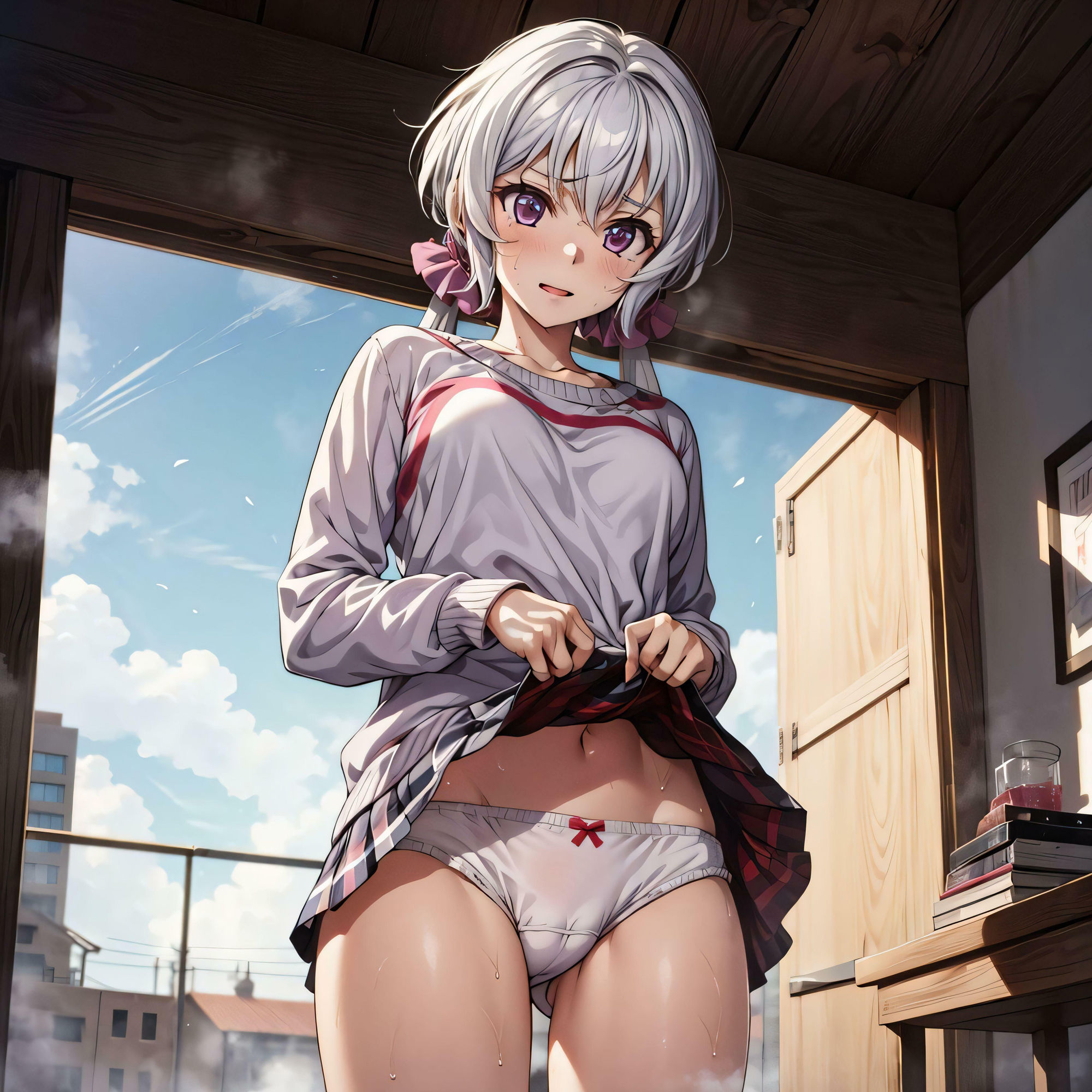 サンプル画像5:太ももばっかみやがって(あめつちこよみ) [d_405290]