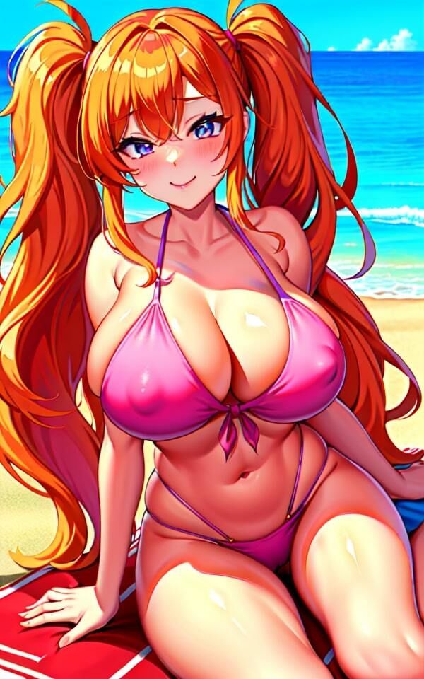 サンプル画像1:エッチな爆乳娘(エロエロ星人) [d_405329]