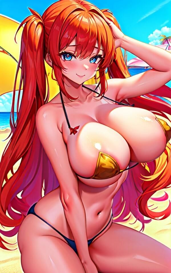 サンプル画像3:エッチな爆乳娘(エロエロ星人) [d_405329]