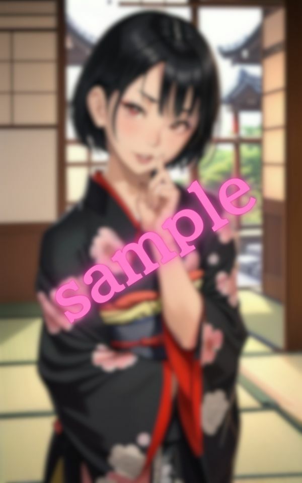 サンプル画像3:着物が似合うS級美女の画像集(美女の館) [d_405331]