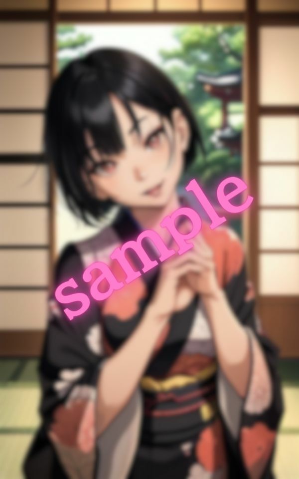 サンプル画像4:着物が似合うS級美女の画像集(美女の館) [d_405331]