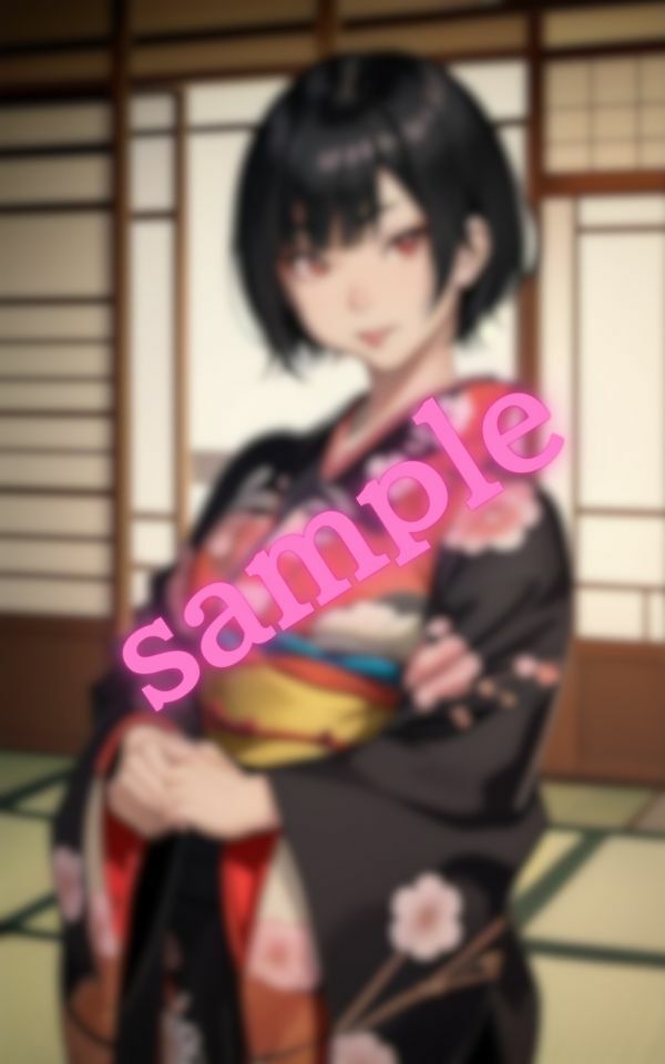 サンプル画像5:着物が似合うS級美女の画像集(美女の館) [d_405331]