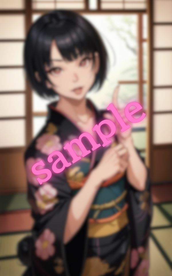 サンプル画像6:着物が似合うS級美女の画像集(美女の館) [d_405331]