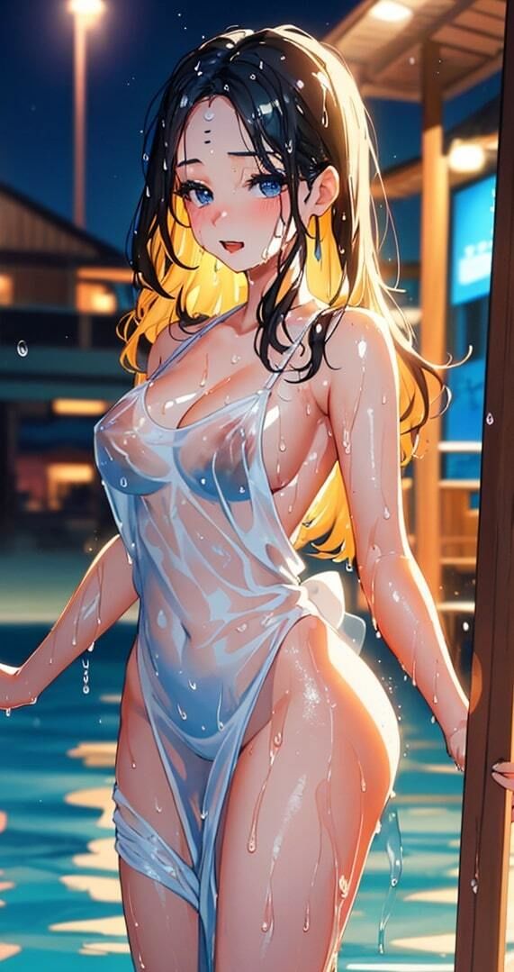 サンプル画像5:夕焼けの女神(ももらん) [d_405333]