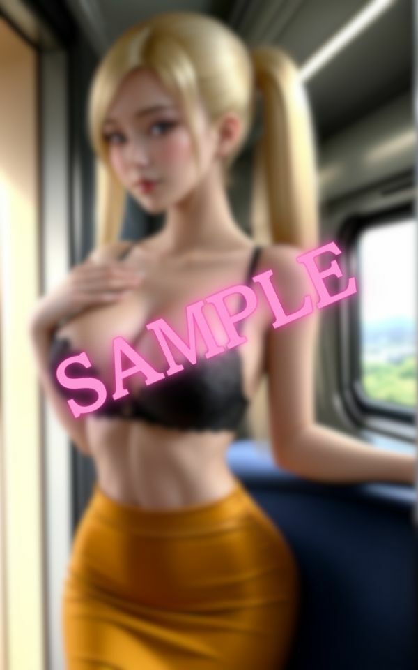 サンプル画像5:こんな電車があったらいいのに・・・電車で恥じらいも無くおっぱいを露出する美少女(ヌルヌルクラブ) [d_405354]