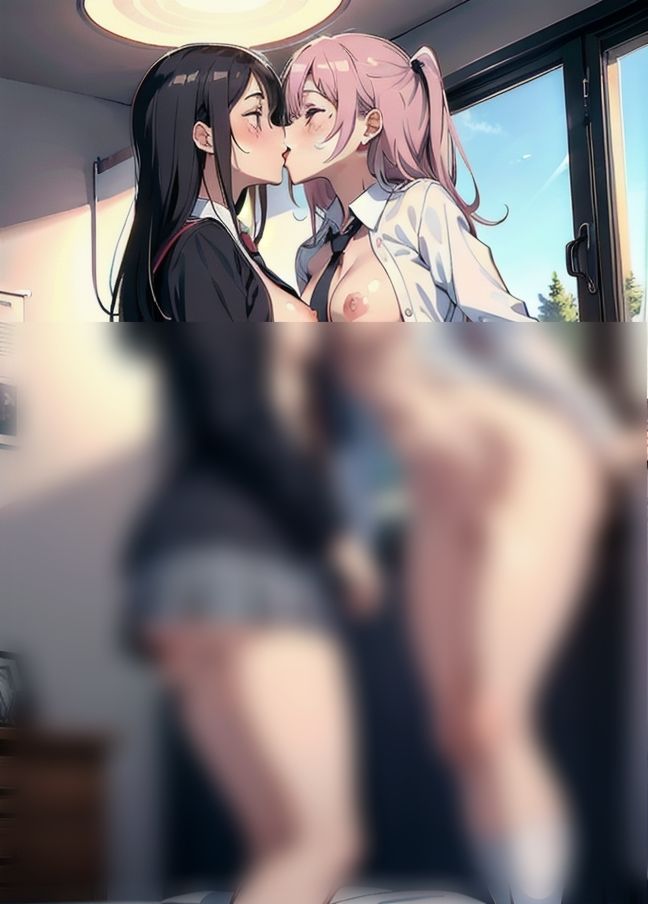 サンプル画像5:いきなり百合「突然、女の子にキスされた」(修羅場) [d_405463]