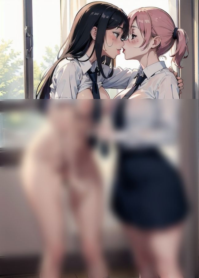 サンプル画像6:いきなり百合「突然、女の子にキスされた」(修羅場) [d_405463]