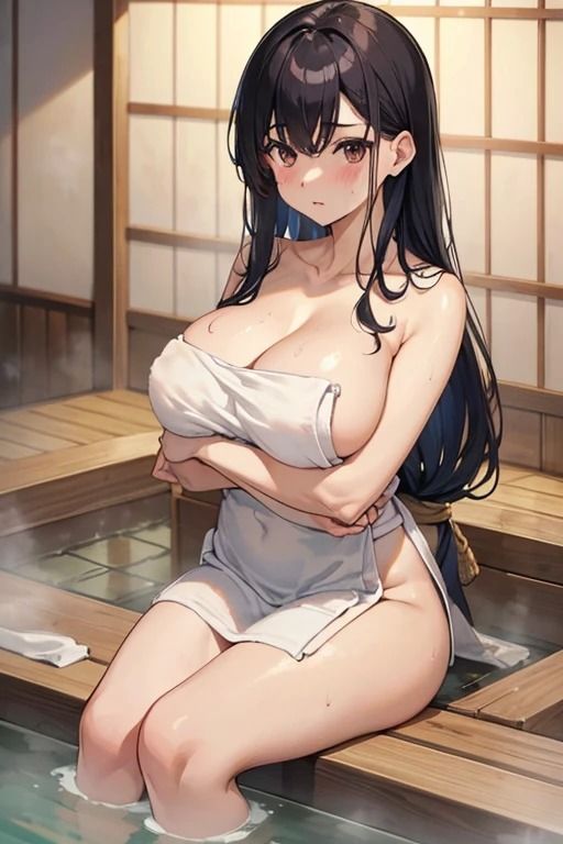 サンプル画像4:温泉旅行でイチャイチャできた巨乳人妻たち(fundreamer) [d_405560]