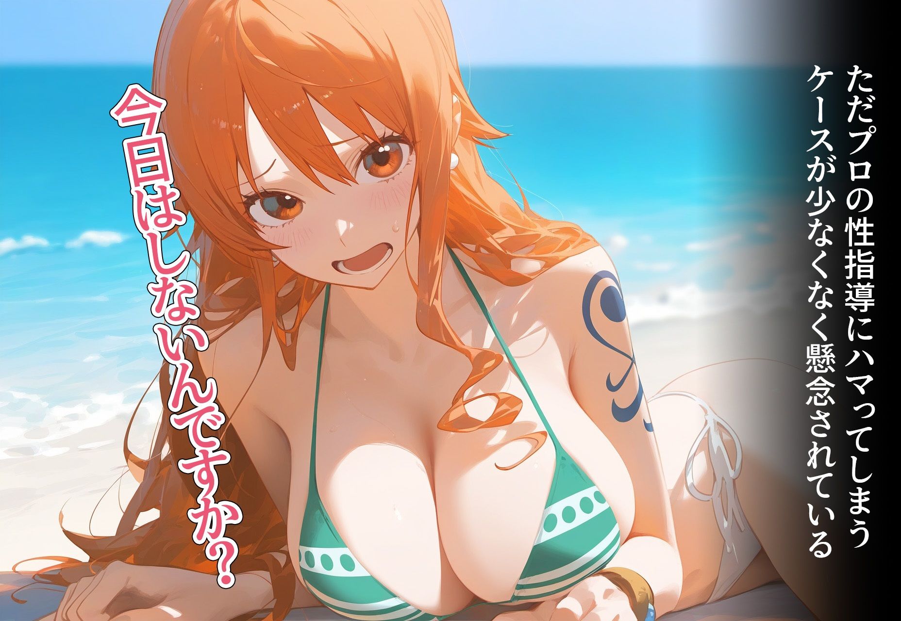 サンプル画像6:少子化対策！？ ナ◯ ONE PIE◯E(ゴチソ・ウサマ) [d_405673]