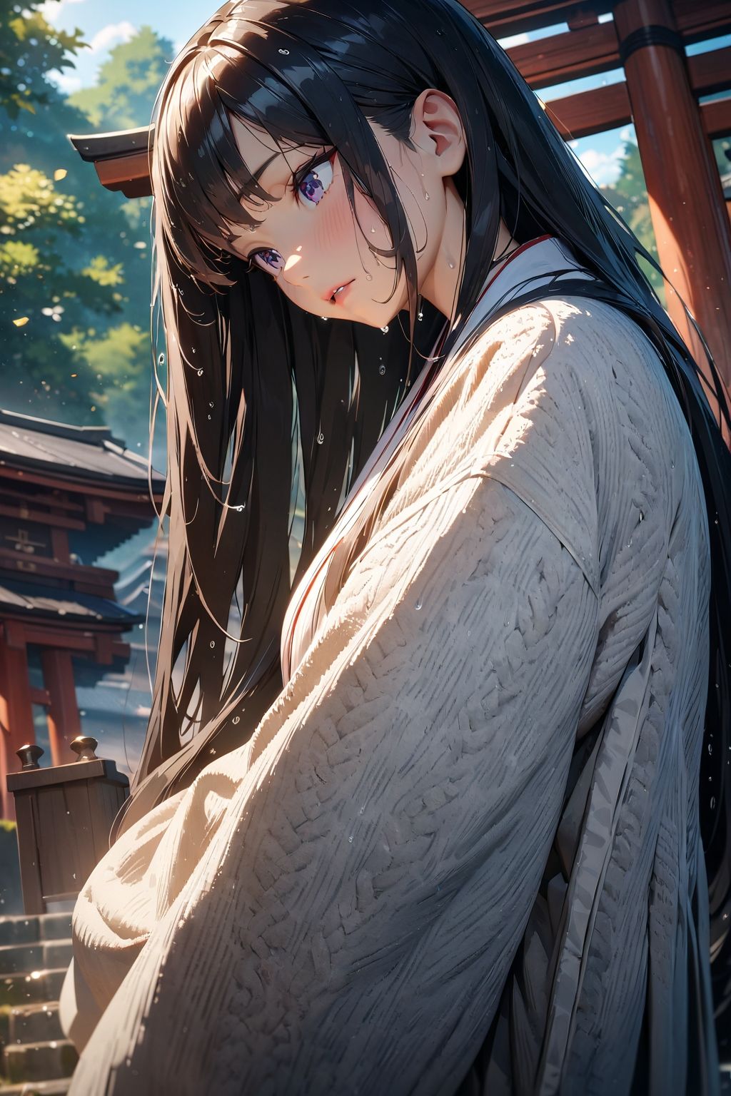 サンプル画像2:巫女 -濡-(KUMAI) [d_405707]