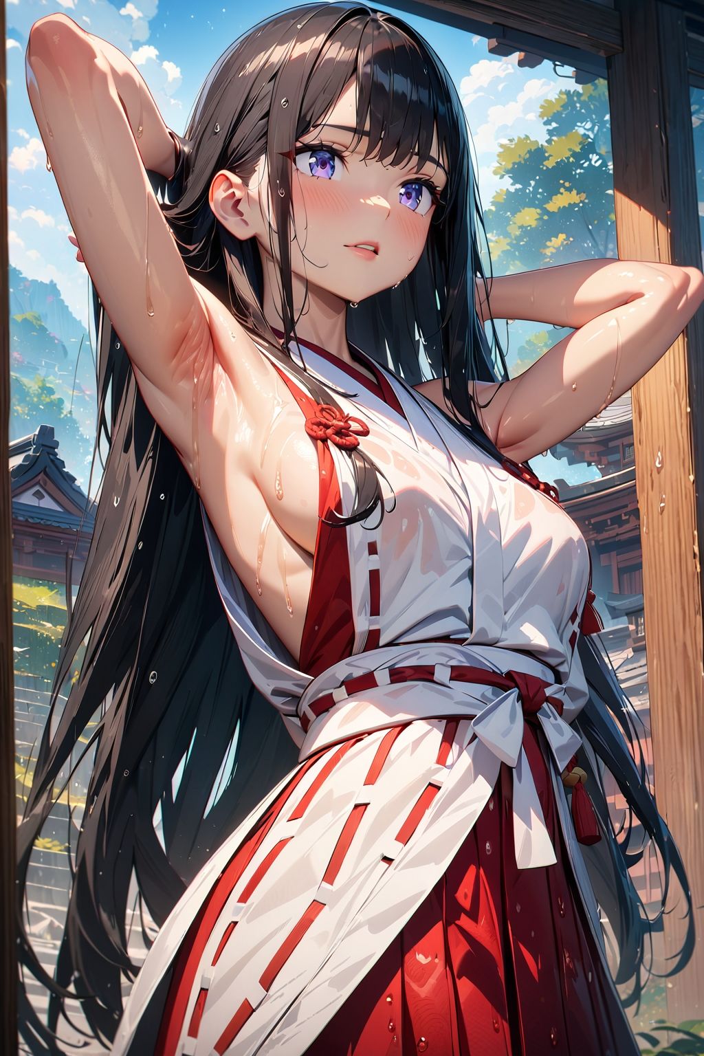 サンプル画像3:巫女 -濡-(KUMAI) [d_405707]