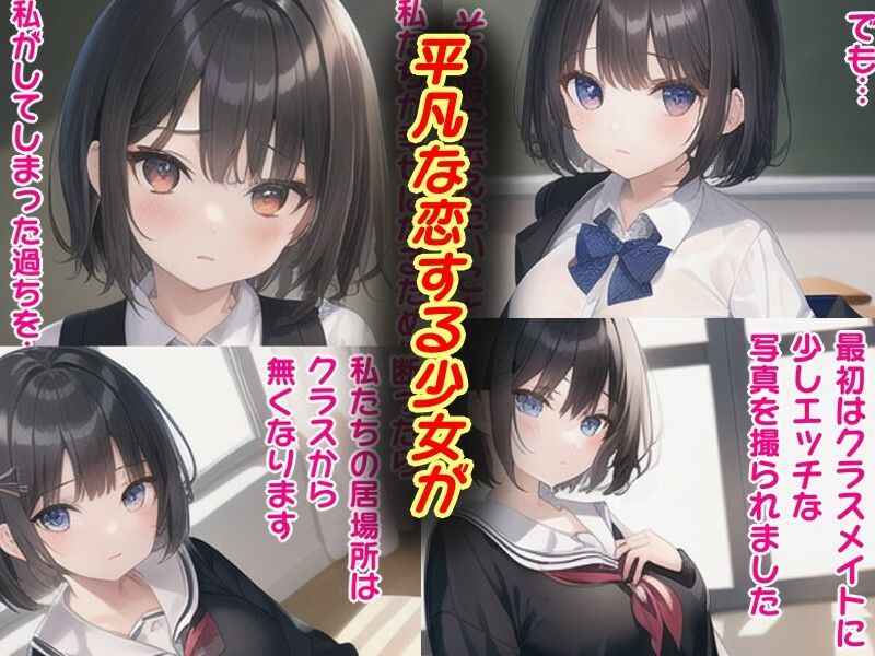 サンプル画像1:【校内凌〇】実録！いじめられっ子カップルの彼女の寝取られ告白日記〜小森 このり編〜(風鈴亭) [d_405746]