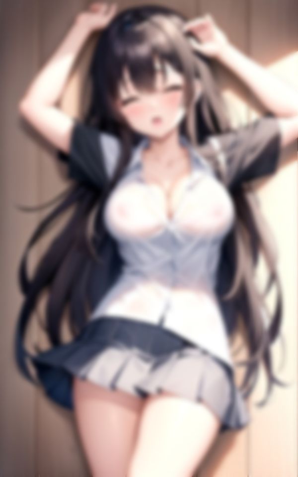 サンプル画像1:淫らなボディで恥じらうエッチで可愛い女学生コレクション(AIファンタスティック) [d_405788]