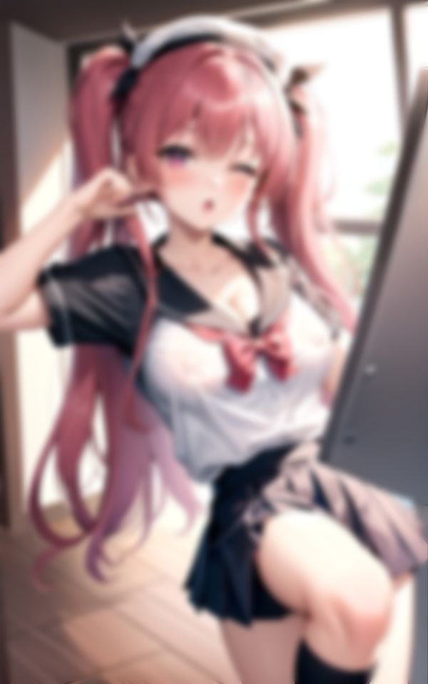 サンプル画像2:淫らなボディで恥じらうエッチで可愛い女学生コレクション(AIファンタスティック) [d_405788]