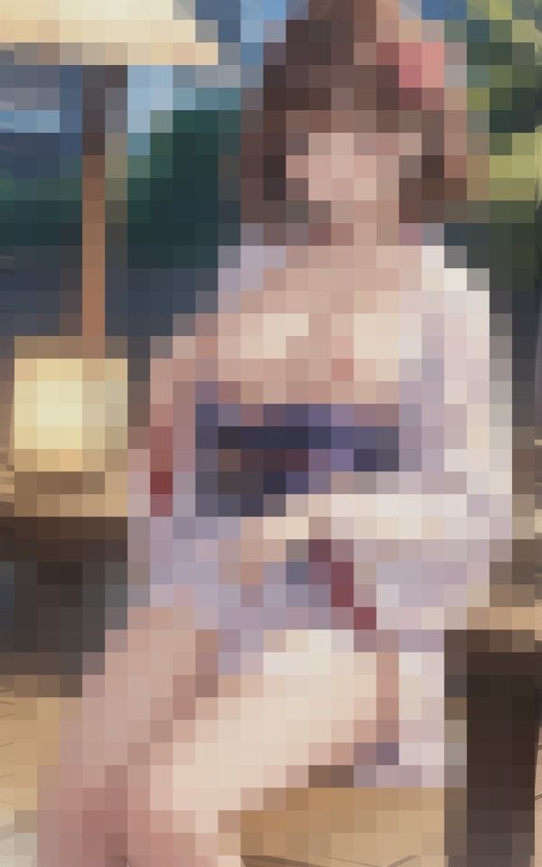 サンプル画像2:浴衣姿の妖艶BODY美女(Rabbitラボ) [d_405798]