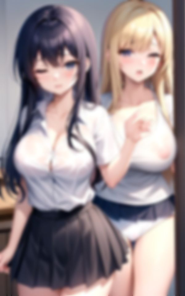 サンプル画像2:しぐさがエッチで可愛い恥じらい美女学生コレクション(AIおとは) [d_405806]