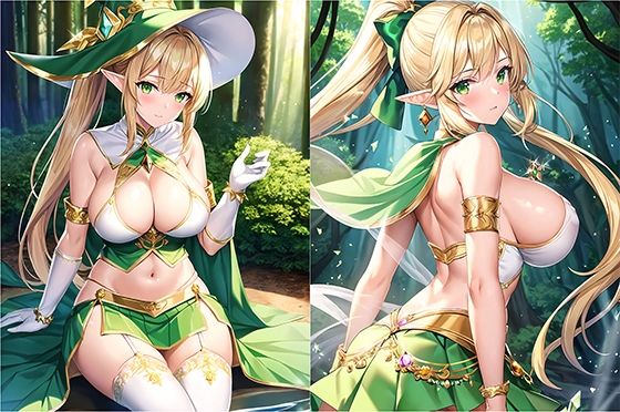 サンプル画像1:エルフ耳の魔法使い(K-bosu) [d_405815]