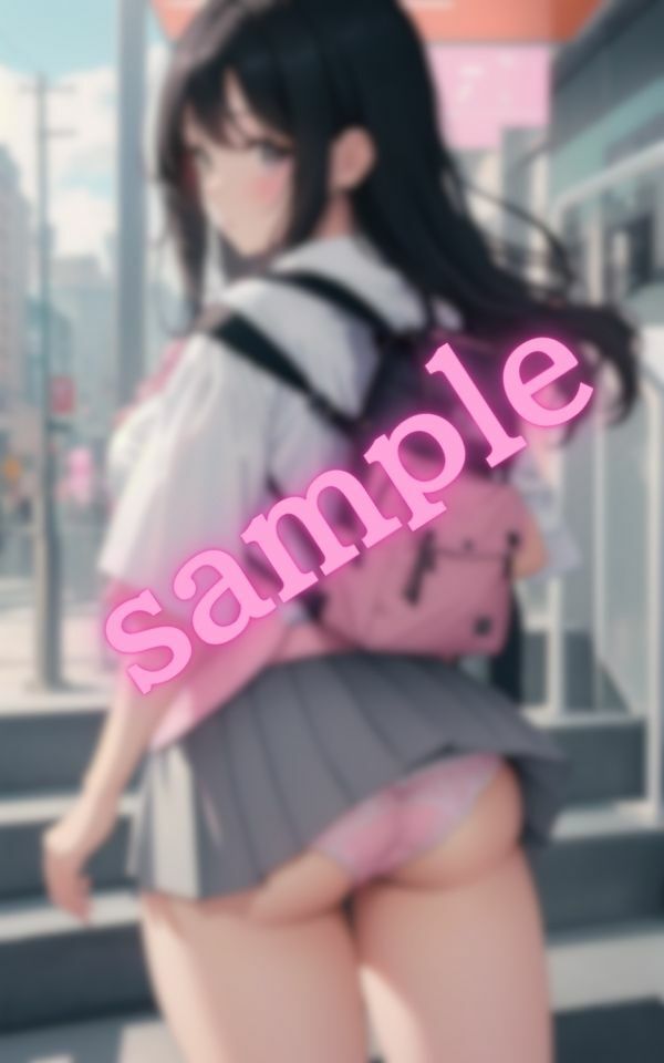 サンプル画像4:私のパンツみたい？いいよ・・見せてあげる(誘惑してくる美人ギャル) [d_405833]