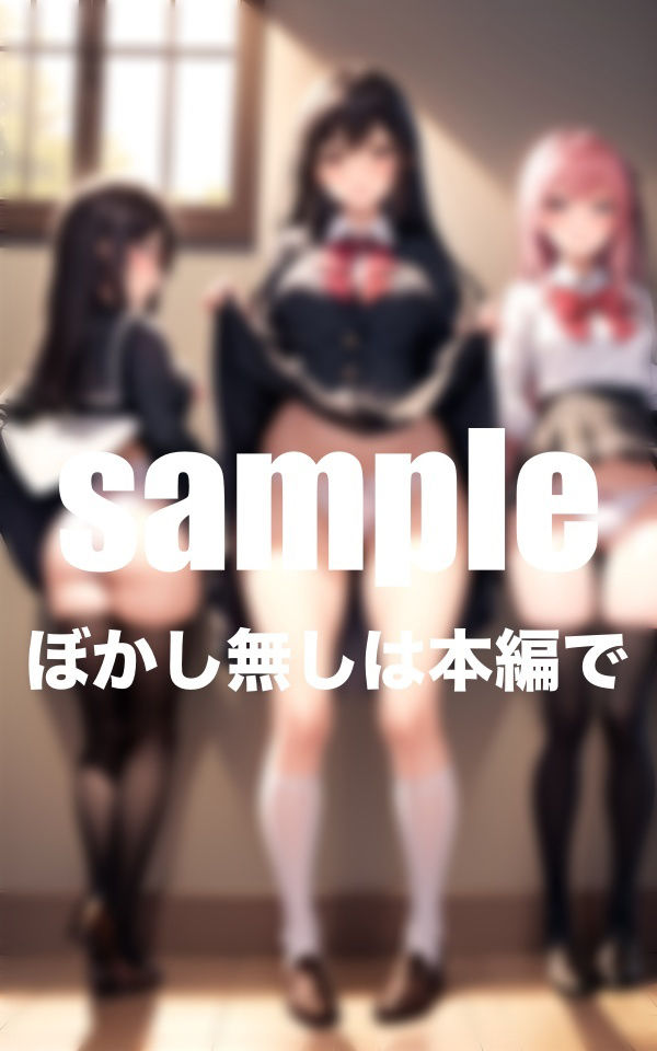 サンプル画像4:我が校ははパンツ見せが校則です(モミモミロール) [d_405866]