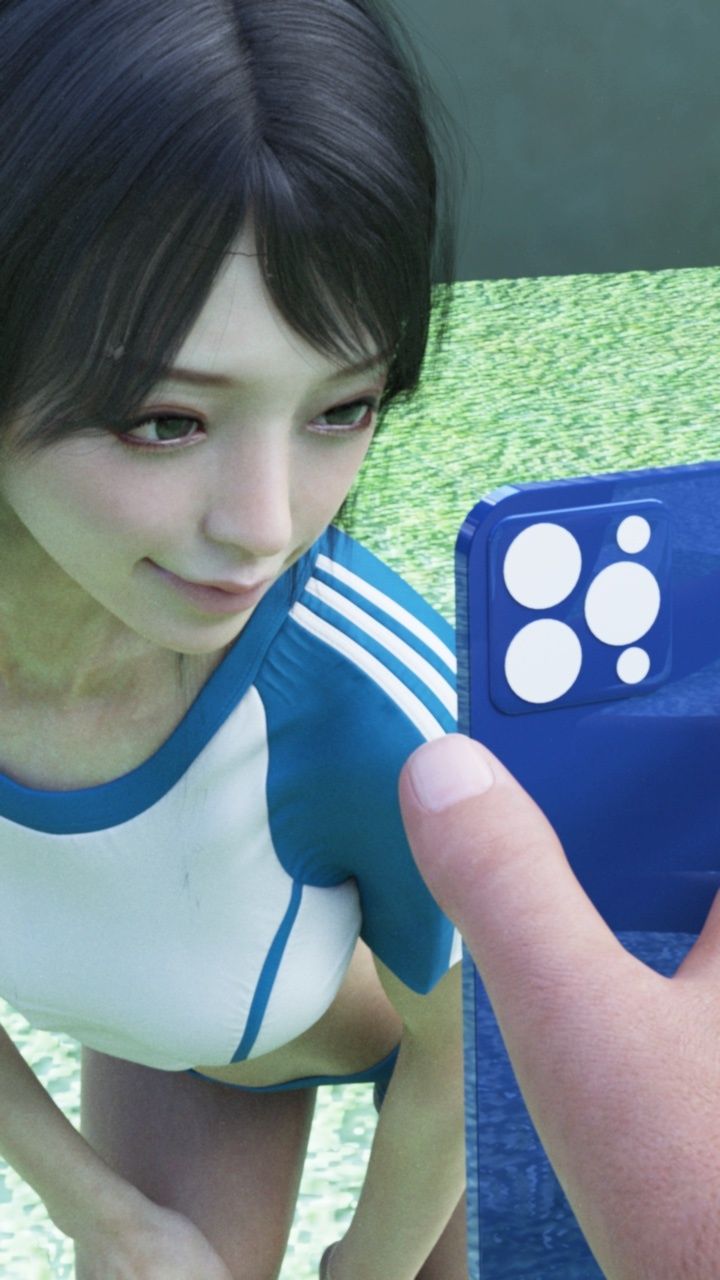 サンプル画像5:【リアル3D写真集】陸上女子の催●セックス(rino) [d_405986]